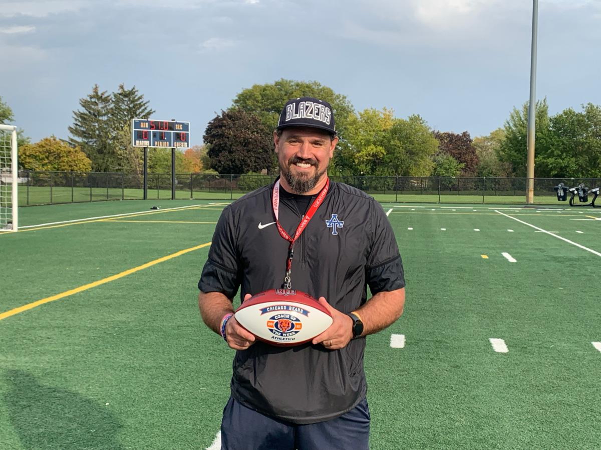 AT Head Football Coach Named ‘High School Coach Of The Week’ By Chicago ...